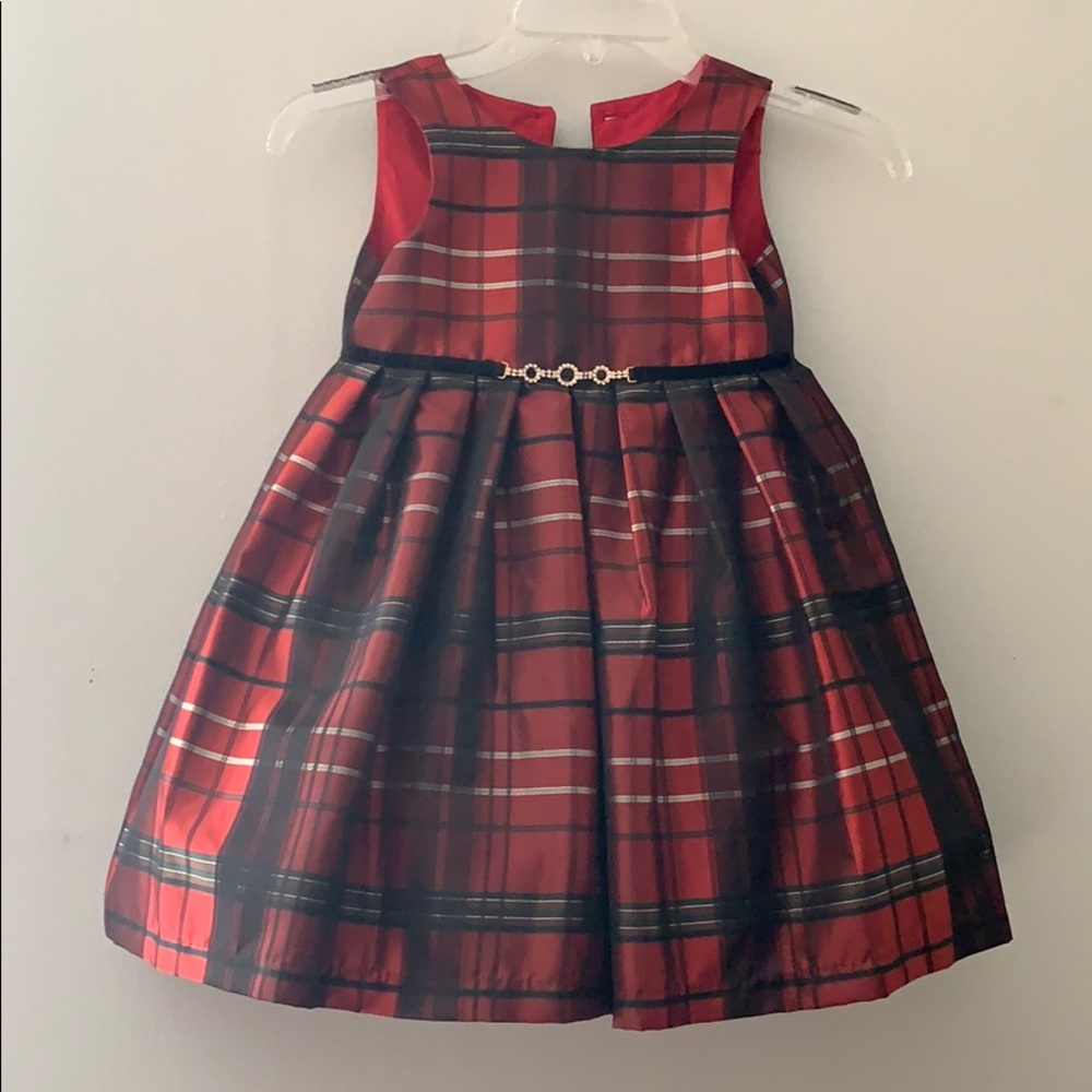 💚❤️EUC Pastourelle size 4 plaid dress